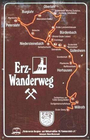 Erz-Wanderweg Schild 1